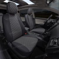 Чехлы Автопилот Экокожа Ромб на Chery CrossEAstar (В-14)
