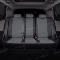 Чехлы Автопилот Экокожа Ромб на Chery CrossEAstar (В-14)