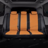 Чехлы Автопилот Экокожа Ромб на Chery CrossEAstar (В-14)