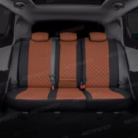 Чехлы Автопилот Экокожа Ромб на Chery CrossEAstar (В-14)