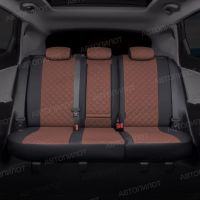 Чехлы Автопилот Экокожа Ромб на Chery CrossEAstar (В-14)