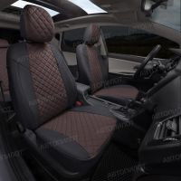 Чехлы Автопилот Экокожа Ромб на Chery CrossEAstar (В-14)