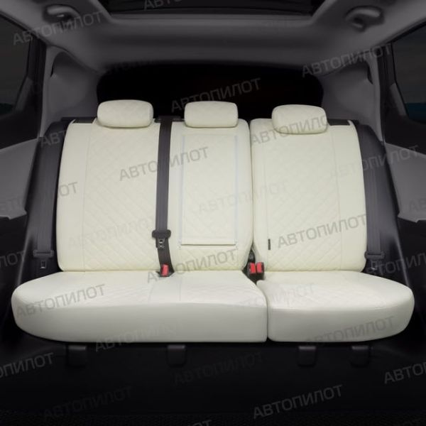 Чехлы Автопилот Экокожа Ромб на Chery CrossEAstar (В-14)