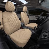 Чехлы Автопилот Экокожа Ромб на Chery CrossEAstar (В-14)