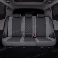 Чехлы Автопилот Экокожа Ромб на Chery CrossEAstar (В-14)