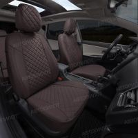 Чехлы Автопилот Экокожа Ромб на Chery CrossEAstar (В-14)