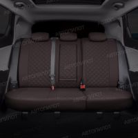 Чехлы Автопилот Экокожа Ромб на Chery CrossEAstar (В-14)