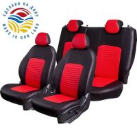 Чехлы Экокожа Турин Классик на Daewoo Lanos
