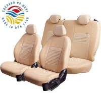 Чехлы Экокожа Турин Классик на Daewoo Lanos
