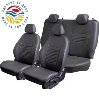 Чехлы Экокожа Турин Классик на Daewoo Lanos