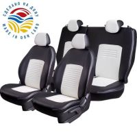 Чехлы Экокожа Турин Классик на Daewoo Lanos