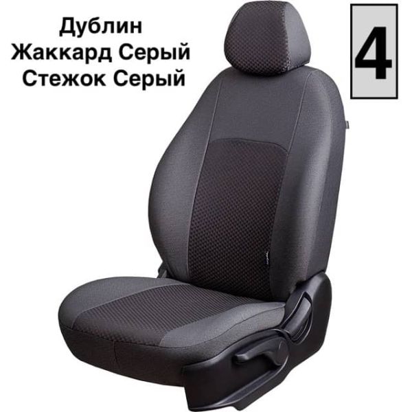 Чехлы Жаккард на Chevrolet Cobalt с 2011+
