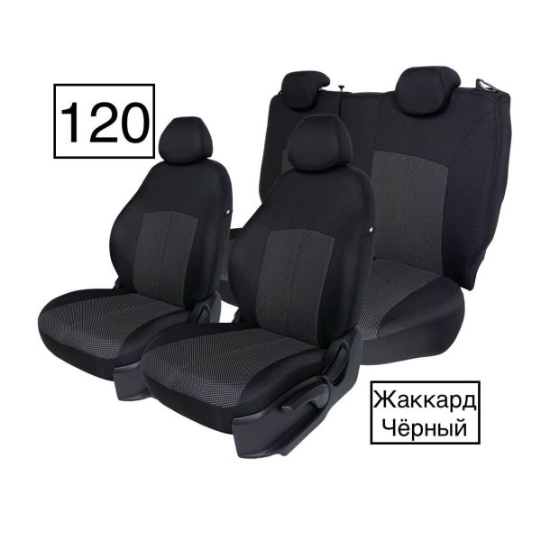 Чехлы из Жаккарда на Renault Kaptur с 2016+